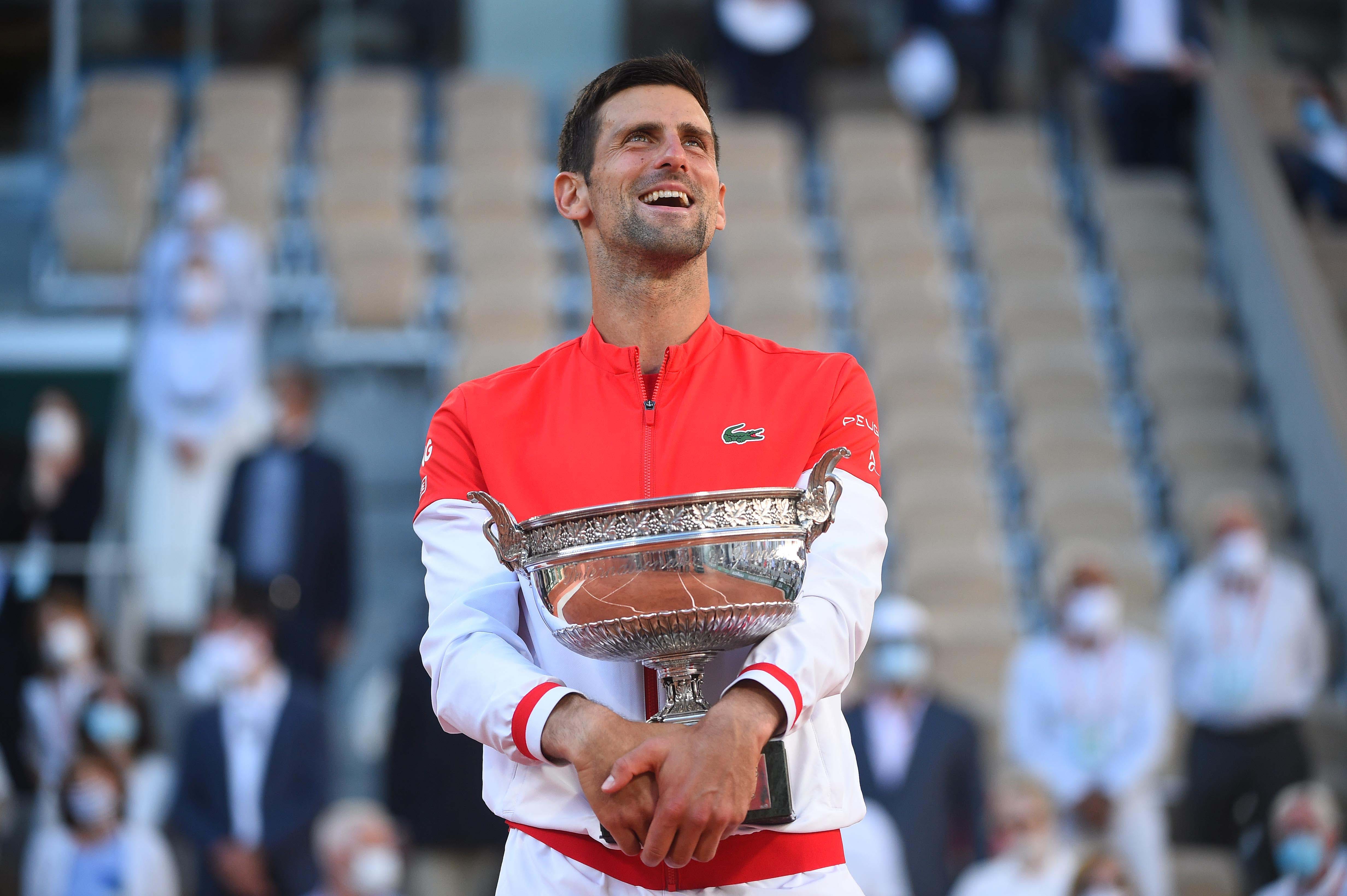 Novak Djokovic Roland Garros 2021